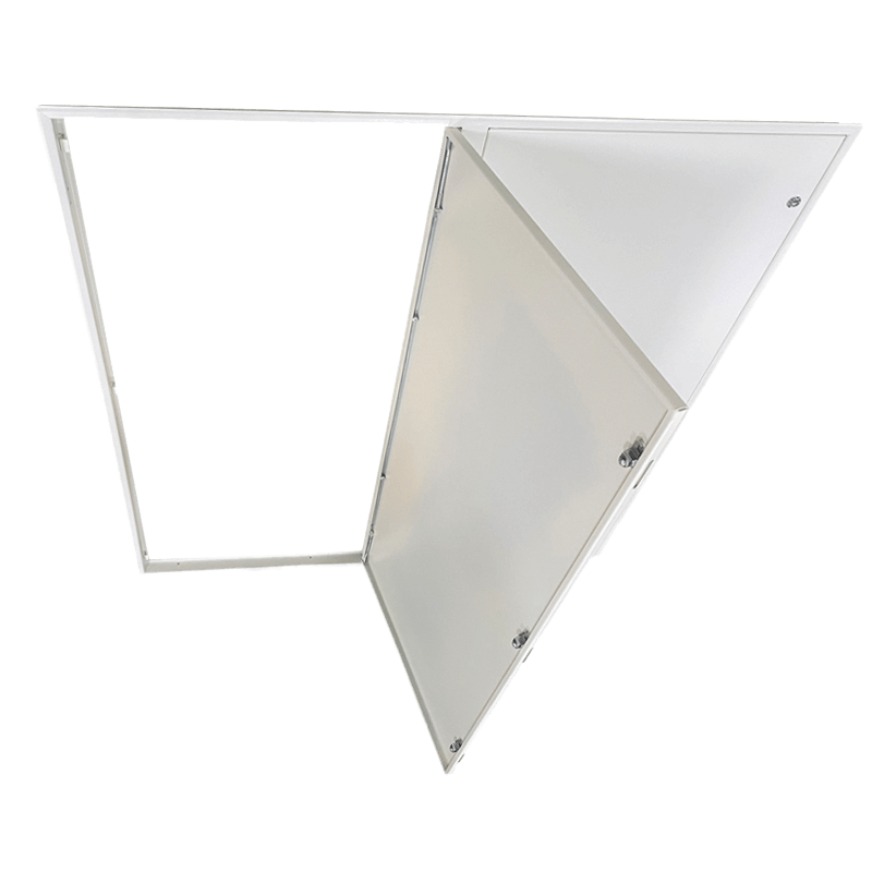 Hvilke adgangspaneler kan bruges i rør og elektrisk udstyr?