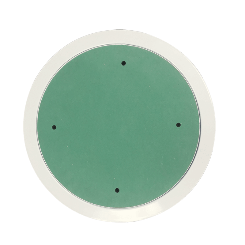 Hvad er kendetegnene ved produkter til adgangspaneler af rund gipsplade